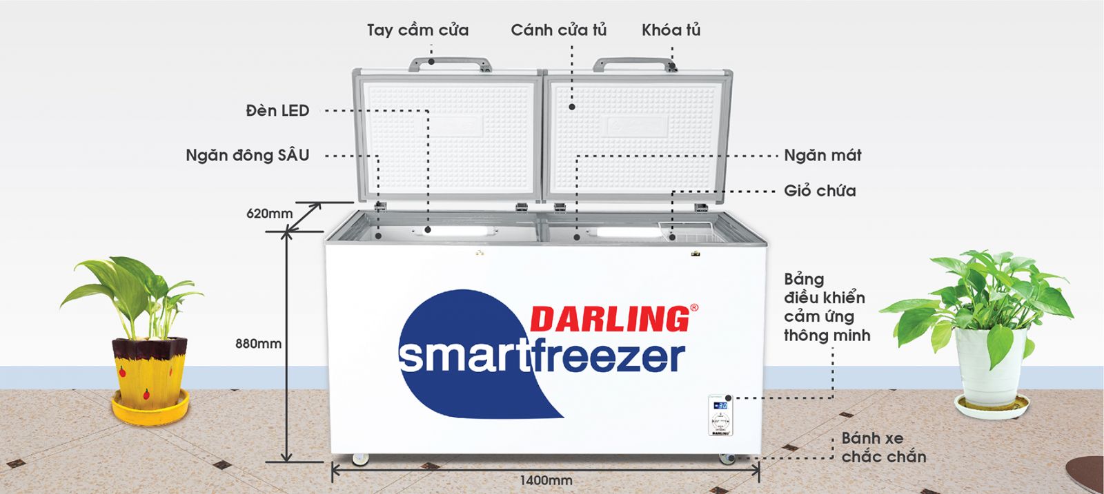 tủ đông smart freezer 4699WS-2