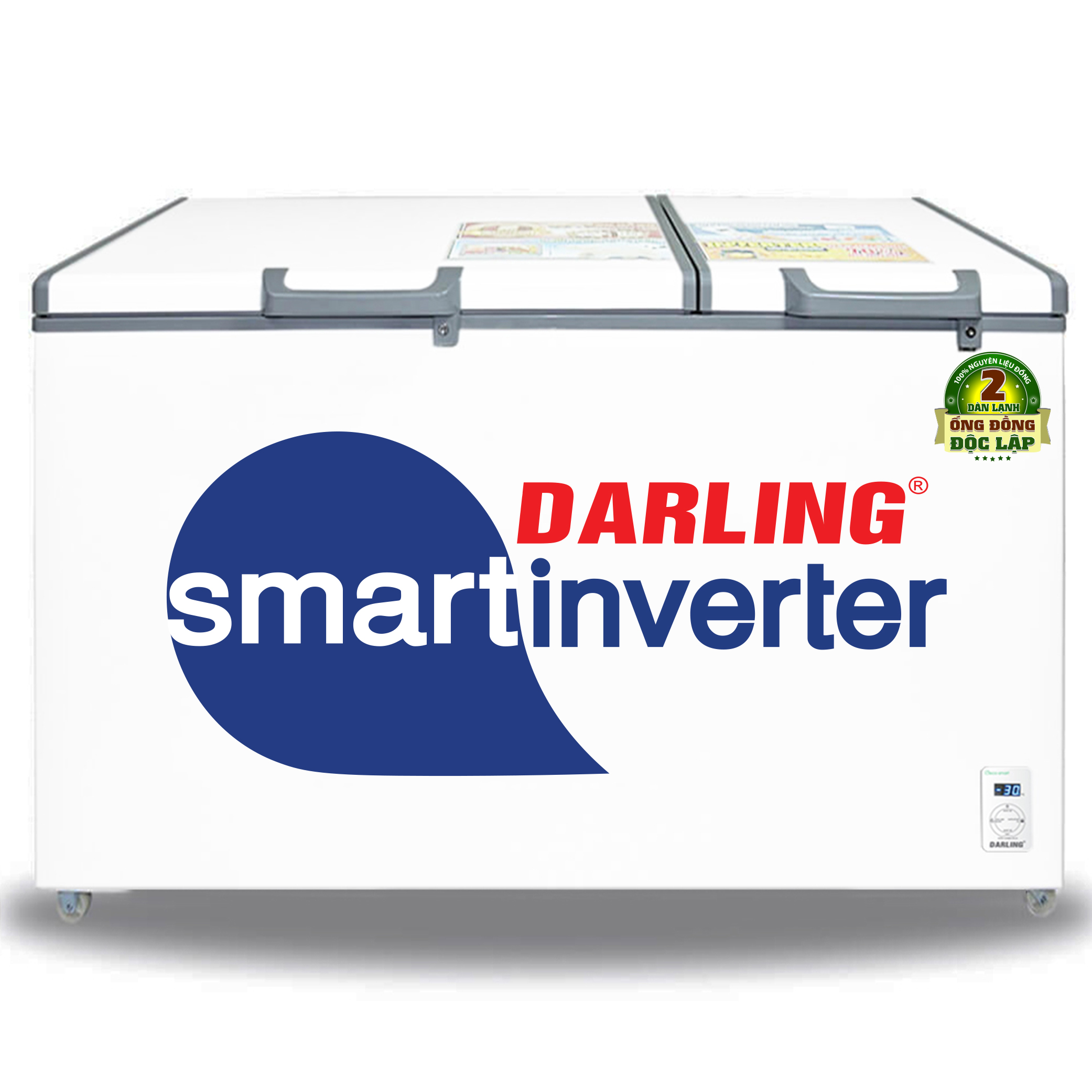 Tủ Đông Mát 2 Ngăn 2 Dàn Lạnh Darling Inverter DMF-7699WSI-4