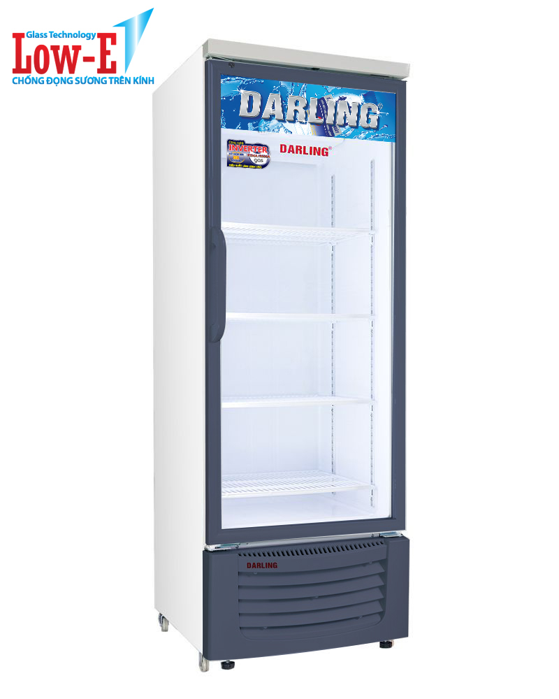 Tủ Mát 1 Cánh Inverter Darling 500L - Kính Low-E - Đèn Led DL-5000A3L