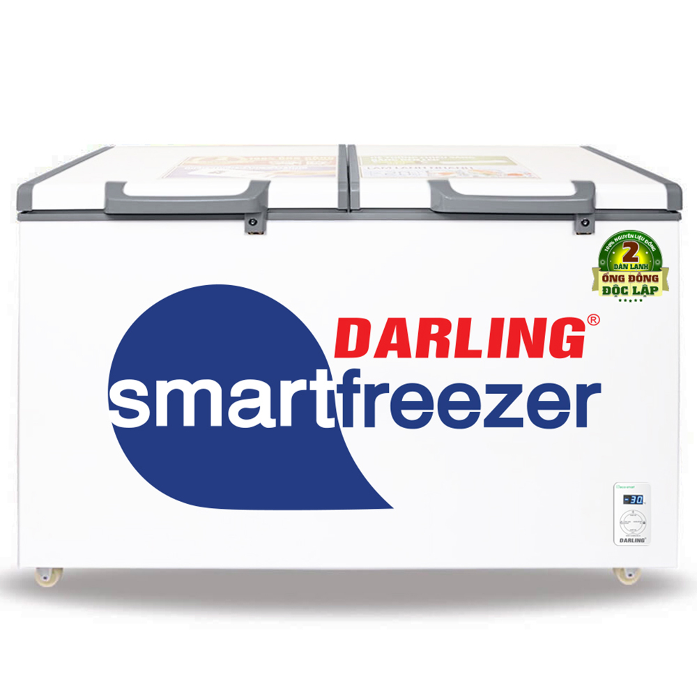 Tủ Đông Mát 2 Ngăn 2 Dàn Lạnh Darling DMF-4699WS-4
